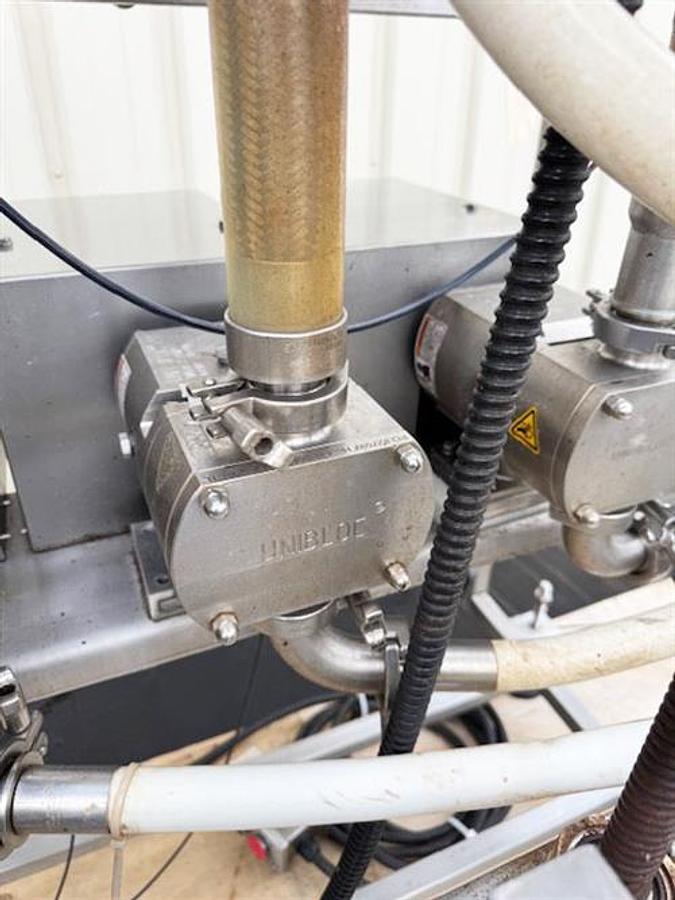 Used Fluid Packaging Solutions 3 Pump Filler
