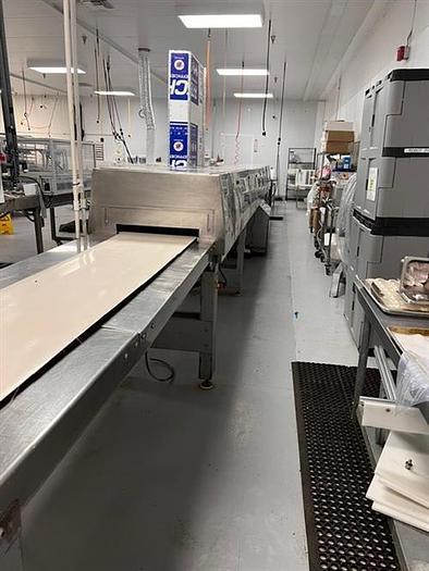 Used APV 16" wide x 28-ft Long Stainless Steel Cooling Tunnel