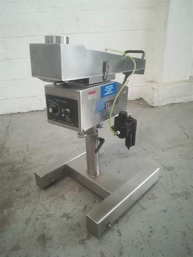 Used Stokes model 623 stainless steel vibratory tablet deduster