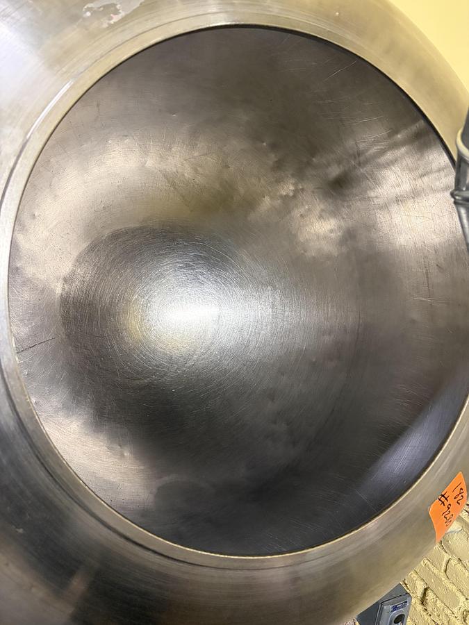 Used (2) Latini 42" Stainless Steel Coating Pans on Common Base