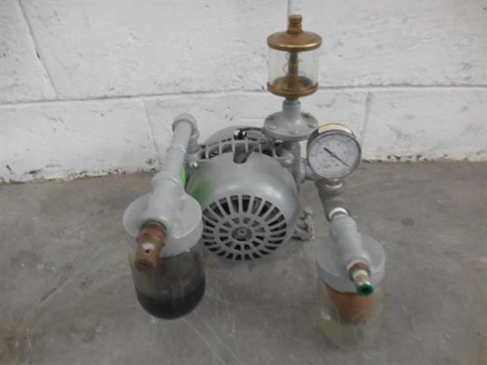 Used Gast Carbon Steel Vacuum Pump