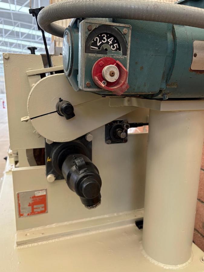 Used Buflovak 18" Wide Stainess Steel Drum Flaker with Top Applicator Roller