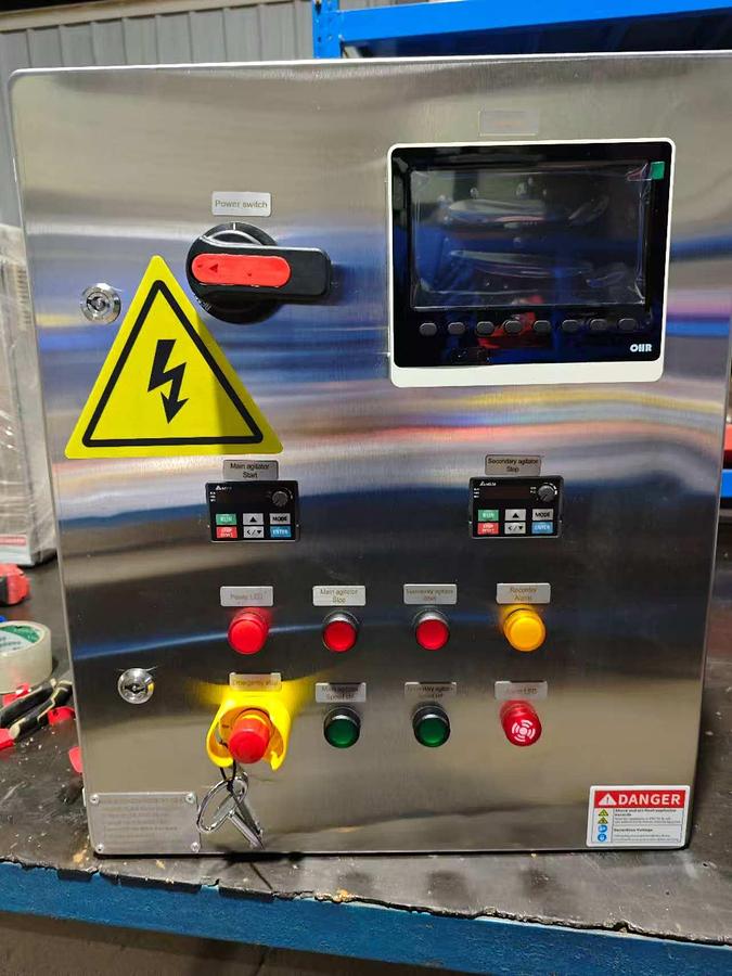 New NEC 60 Cu Ft Stainless Steel Double Ribbon Blender