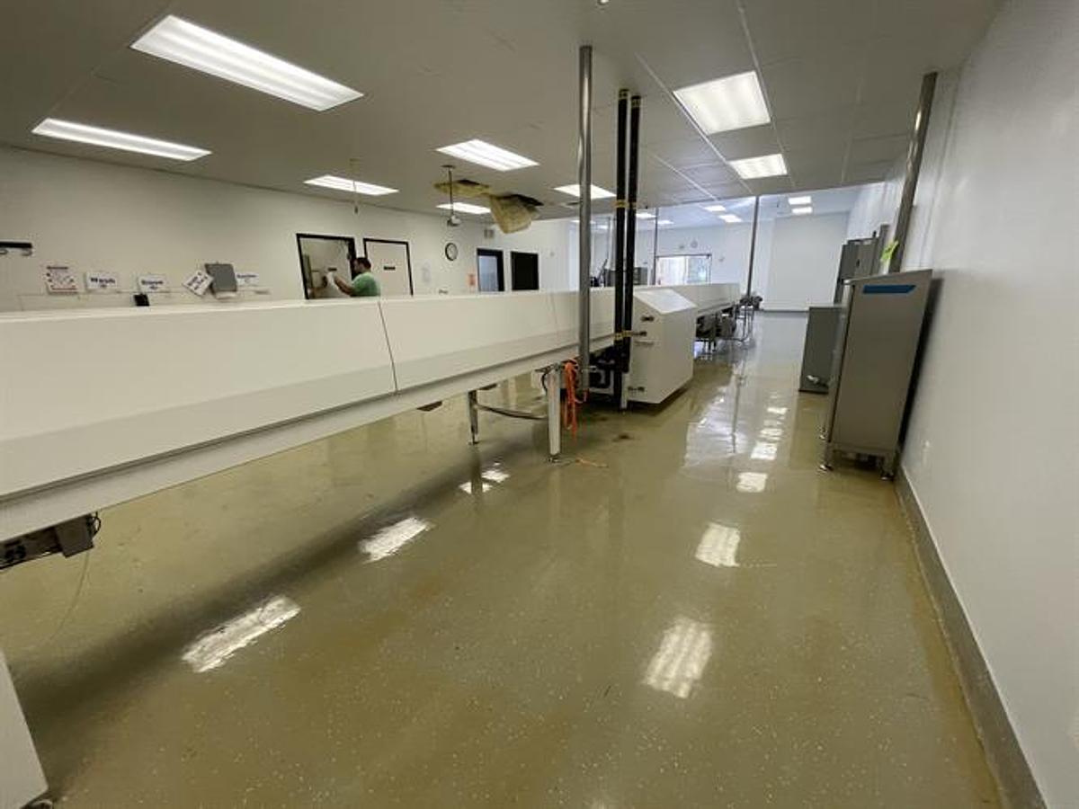 Used Sollich TTS-620 24" wide Temperstatic Enrober with Sollich Thermo Flow 40-ft Cooling Tunnel