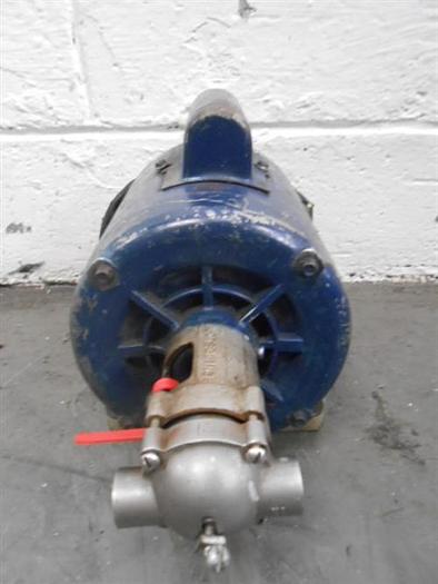 Used MILLIPORE CARBON STEEL VACUUM PUMP