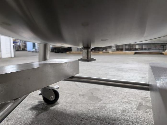 Used Custom Metalcraft model 4A5341600 75 gallon stainless steel tank