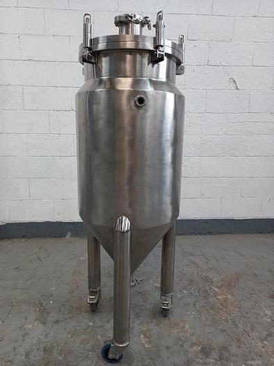 Used Stainless steel  26 gallon jacketed pressure tank