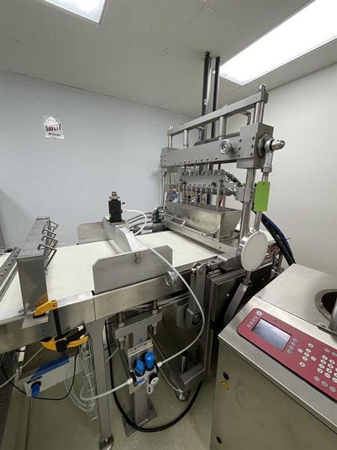 Used Sollich 620 (24") Caramel Nut Cluster Depositing Line - 150 clusters/minute