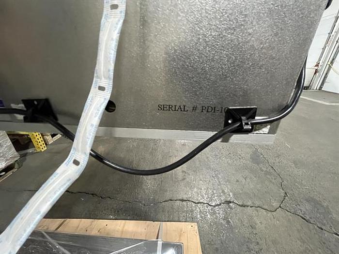 Used Abox Automation model PD1 pouch desiccant inserter