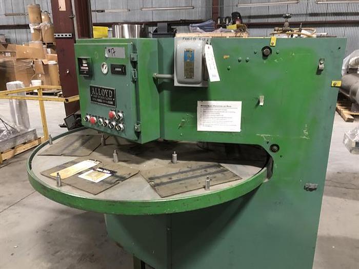 Used Alloyd 6S-CBE rotary blister packager