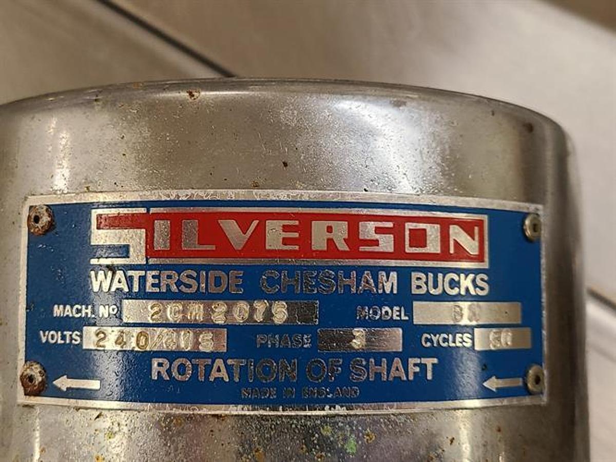 Used Silverson model 3X High Shear Mixer on stand