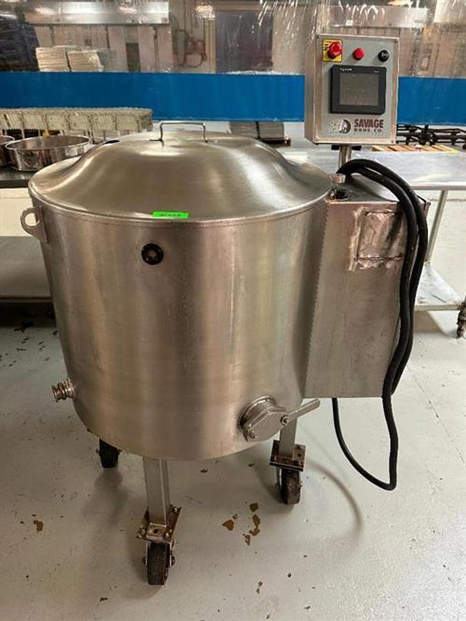 Used Savage 450 lb SS Chocolate Melter