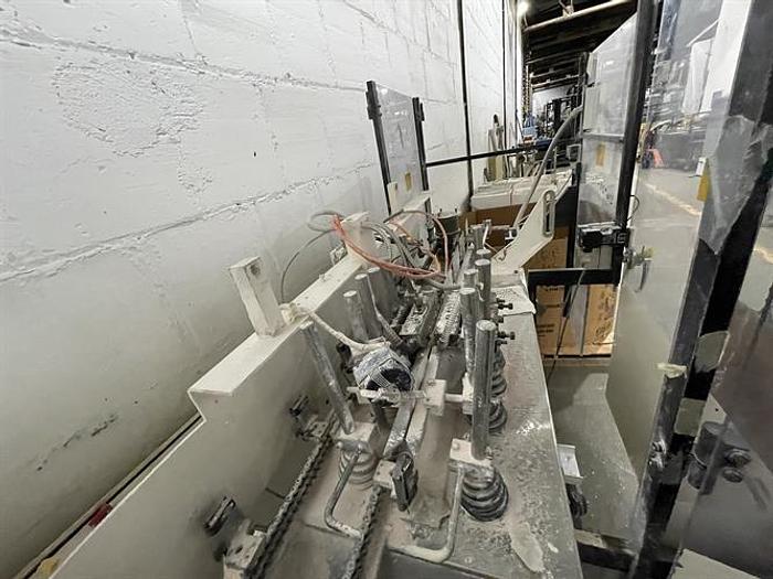 Used Bartelt model IM7-12 Pouch Packager with AMS Auger Filler