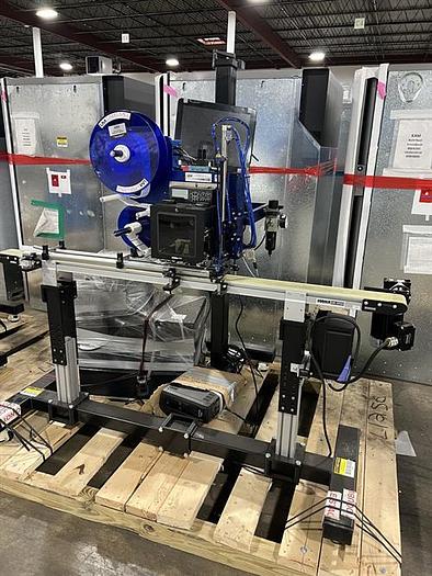 Used Label Mill Model LM3605CSTRH542-12 Print & Apply Labeler