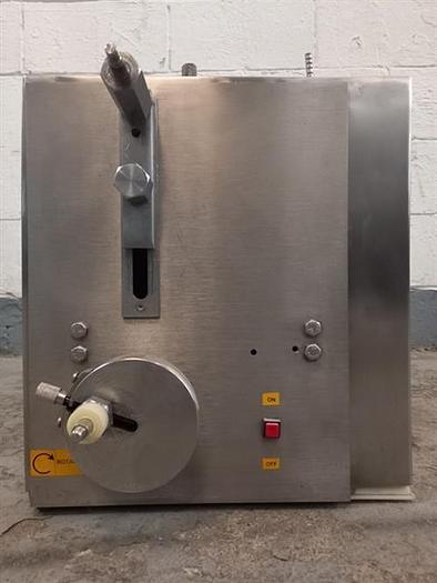 Used Stainless steel semiautomatic single piston filler