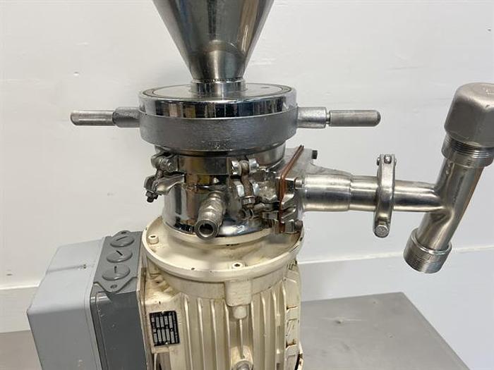 Used Fryma model MZ80R stainless steel colloid mill