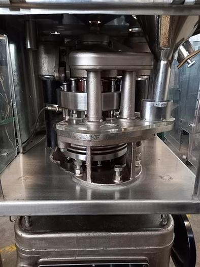 Used Manesty model Betapress 16 station rotary tablet press