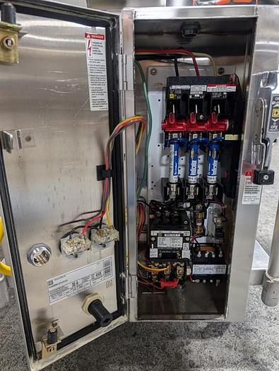 Used Sweco model XS48Y86 48" diameter  single deck sifter