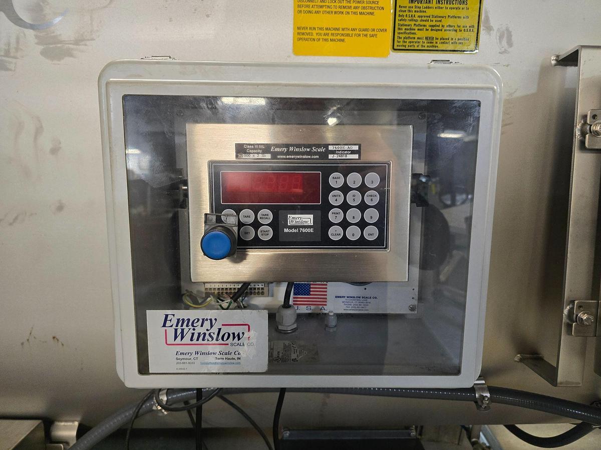 Used AMFEC Model 510 6,000 LB Paddle Mixer