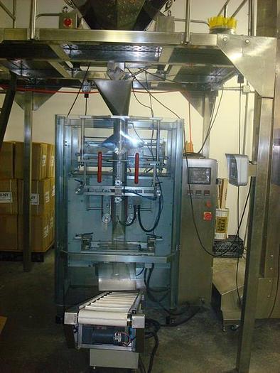 Used Zengran Form, Fill and Seal Machine with 10-Head Rotary Scale