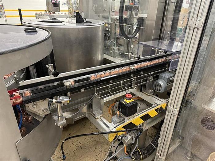 Used Kugler Model Linoline EX Monoblock Filler & Capper