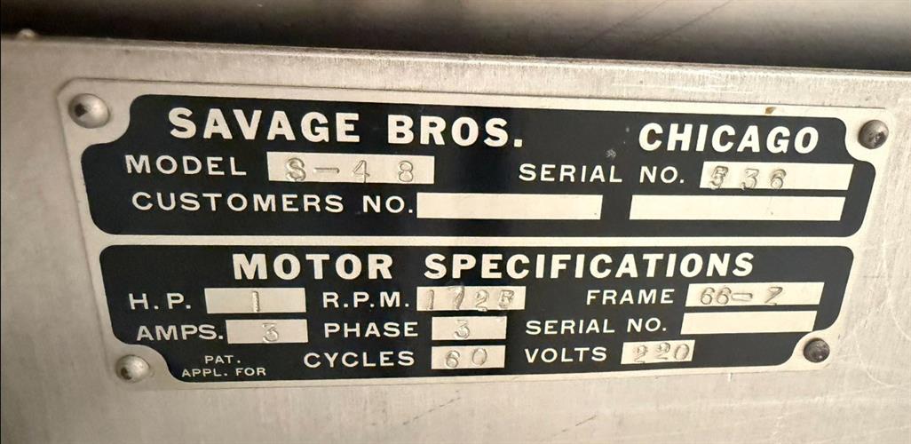 Used Savage S48 Double Action Firemixer