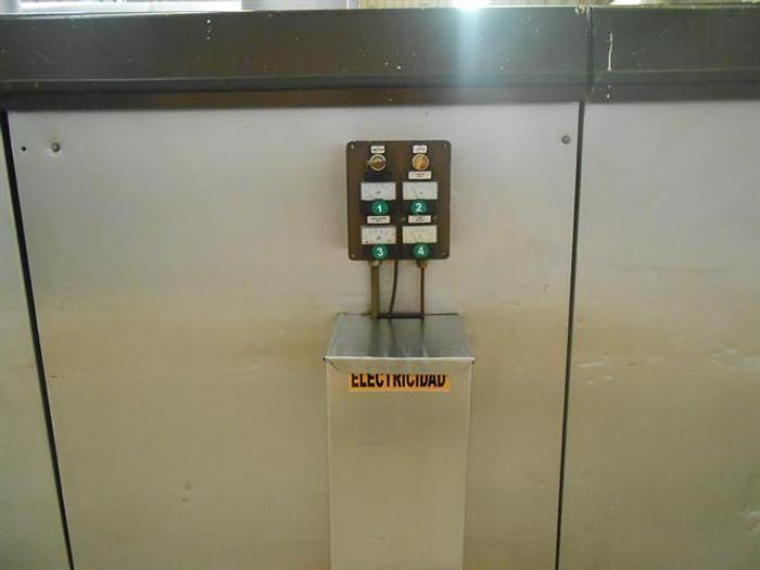 Used Haas 80 Plate Wafer Oven Complete Wafer Line