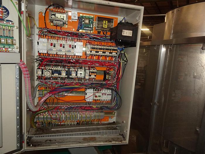 Used ZALKIN CA3PM ROTARY 3-HEAD CAPPER, 43 MM.CAP