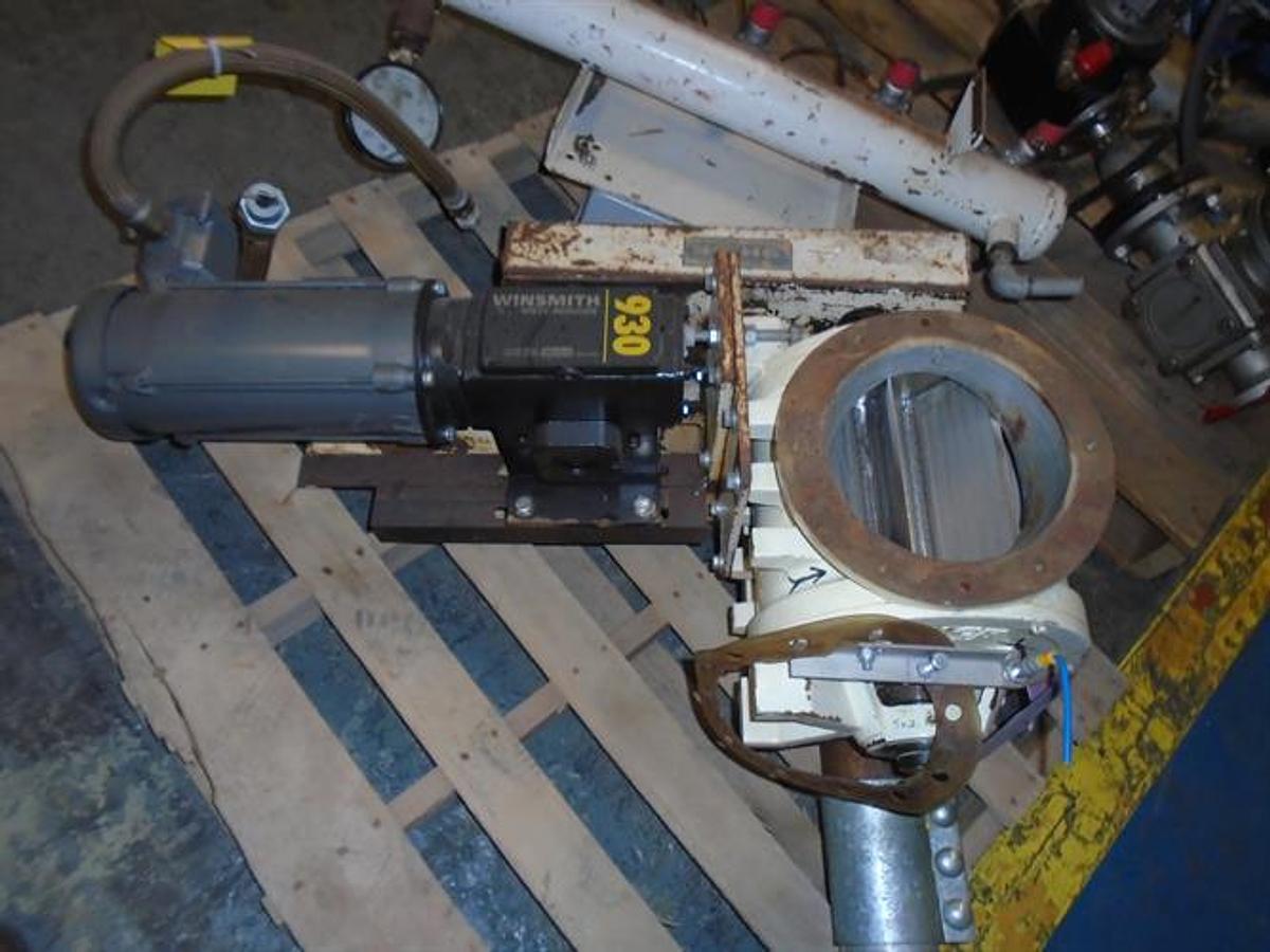 Used Tote Stainless Steel Bag Dump