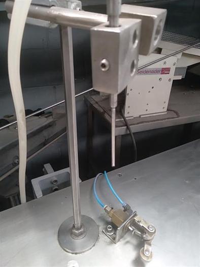 Used JG Machine Works Semi-automatic Aerosol Filling Line