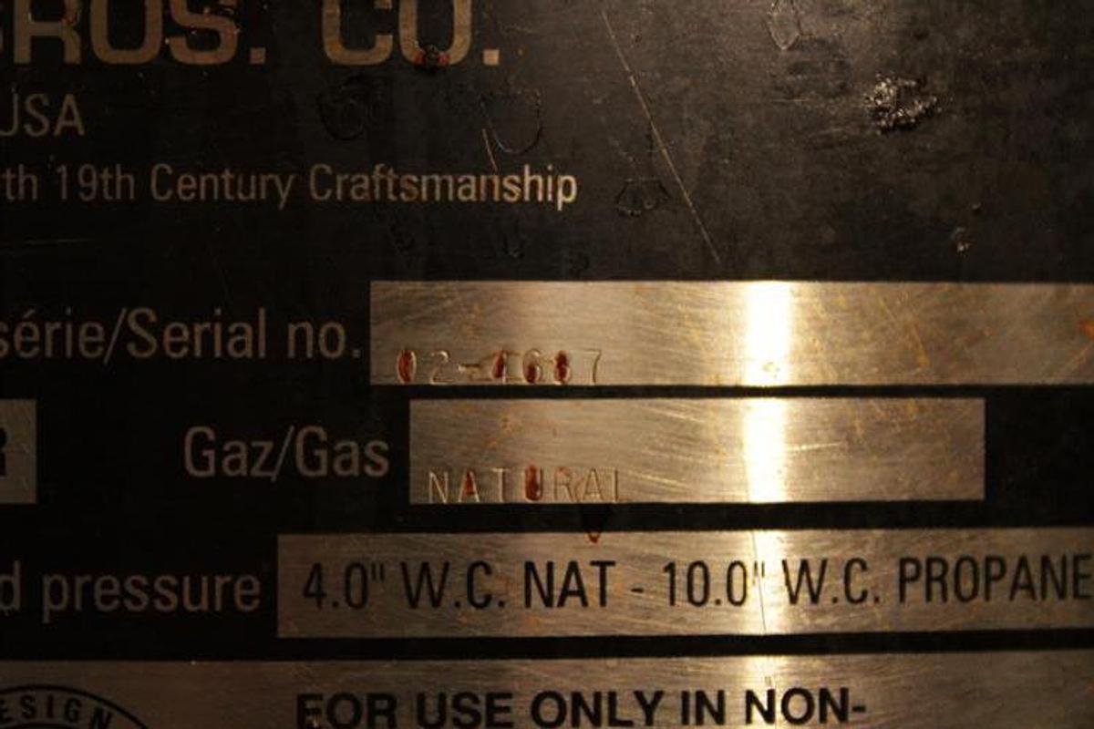 Used Savage 20 Stove with Portable Agitator