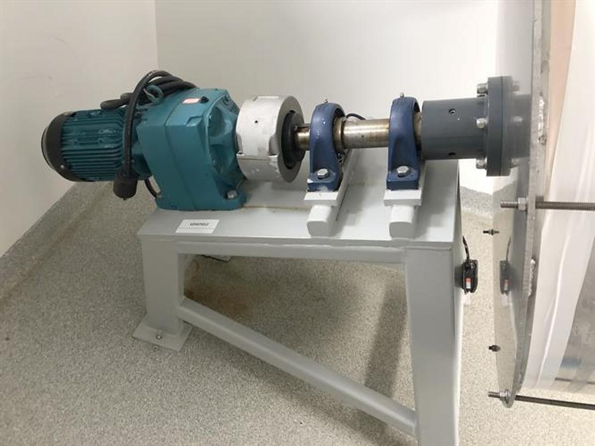 Used O'Hara 40" diameter canvas polishing pan