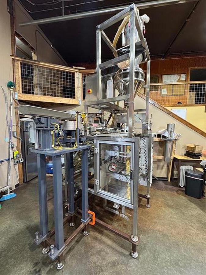 Used Unified Flex Hornet Vertical Form, Fill & Seal with Auger Filler