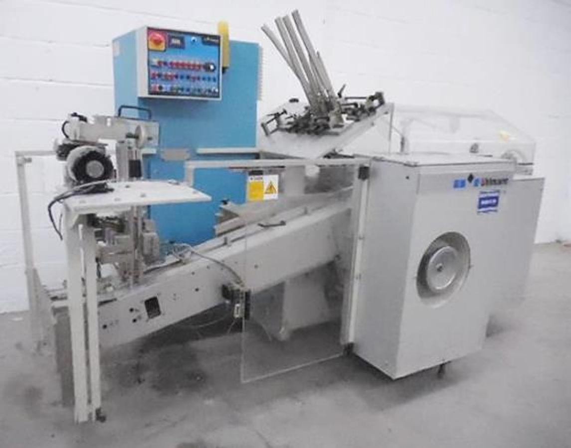 Used Uhlmann model C100 horizontal cartoner.