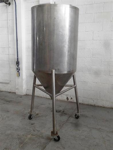 Used Stainless Steel 129 gallon Tank