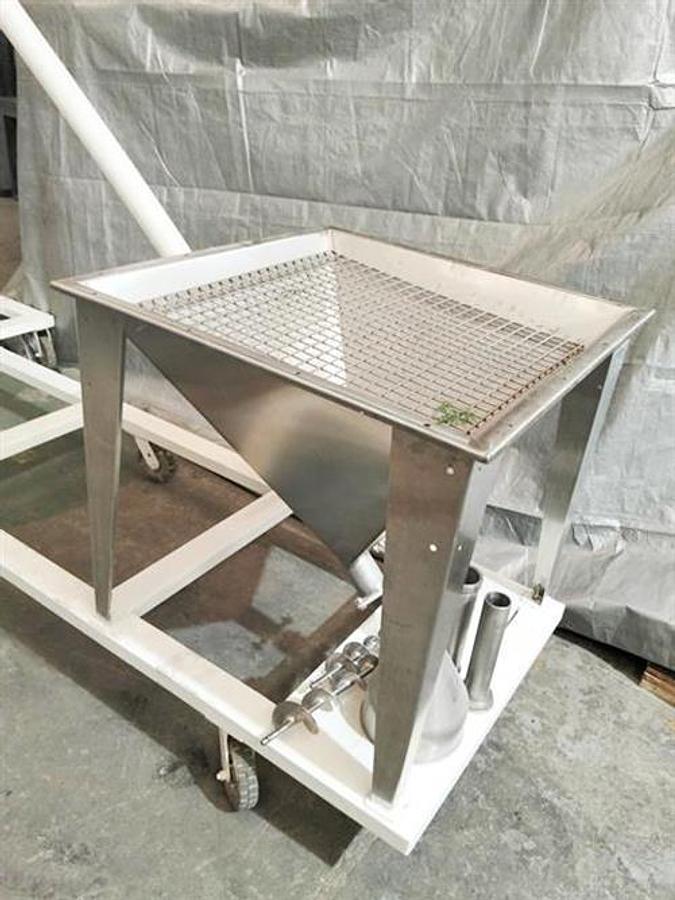 Used All Fill model B-SV-600 stainless steel auger powder filler
