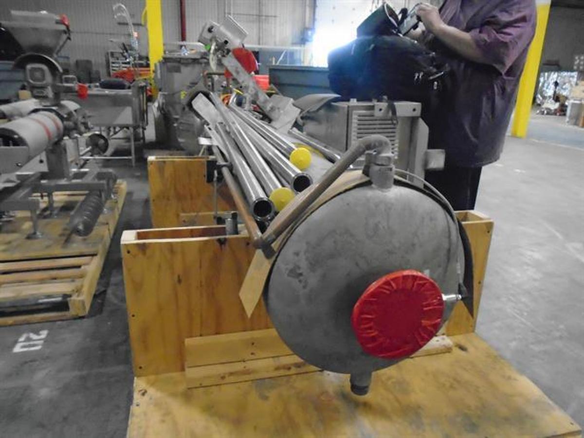 Used Rinsch Stainless Steel Detempering Heat Exchanger