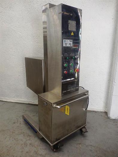 Used CIMA model ZLT700B stainless steel elevator.