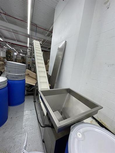 Used BairesPack Pre-made Doy Pouch Machine with 4-lane Linear Scale