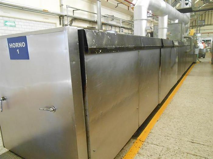 Used Haas 80 Plate Wafer Oven Complete Wafer Line