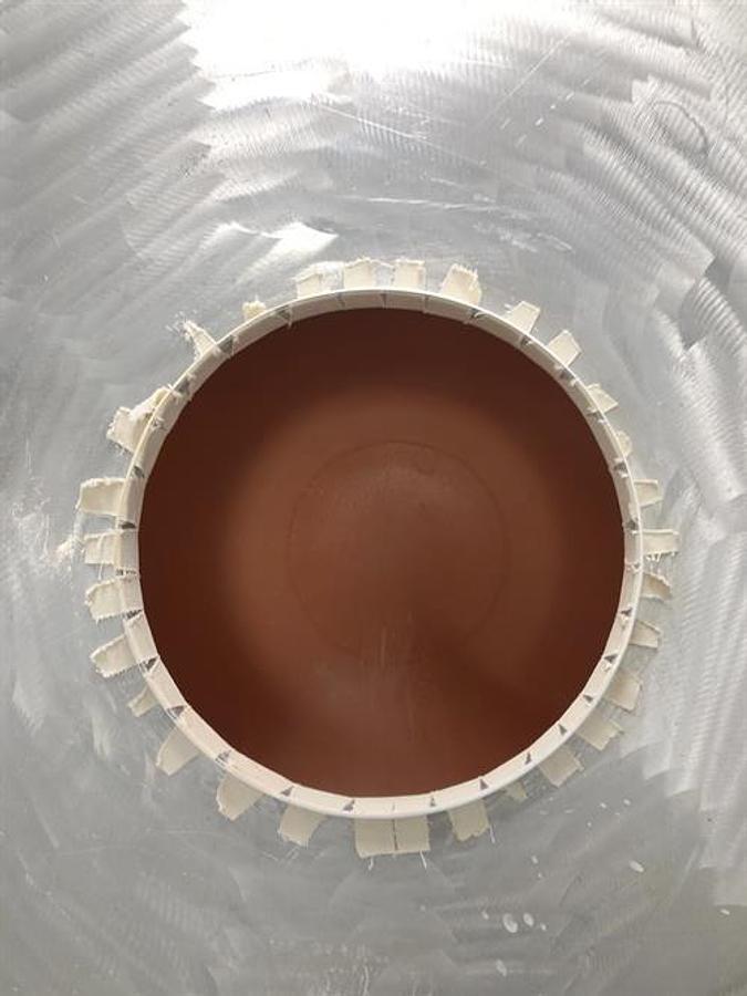 Used Stokes 40" diameter canvas polishing pan