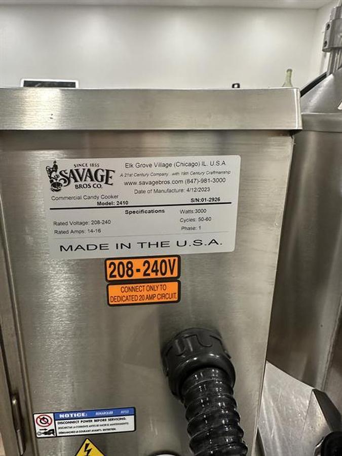 Used Savage FM14 Table Top Cooker
