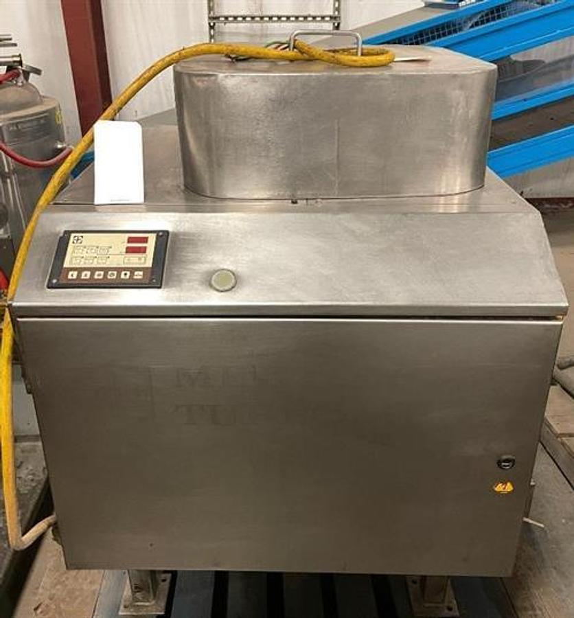 Used Sollich model TFD-150 120 kg/hr Turbo Mini Tempering Unit