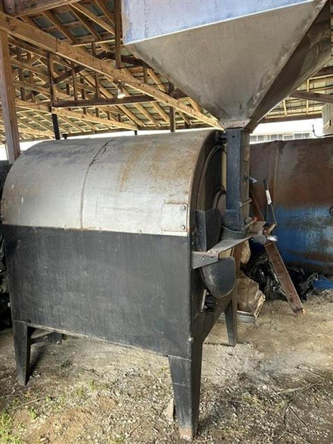 Used Bauer 322 1000 lb/hr Gas Dry Nut Roaster