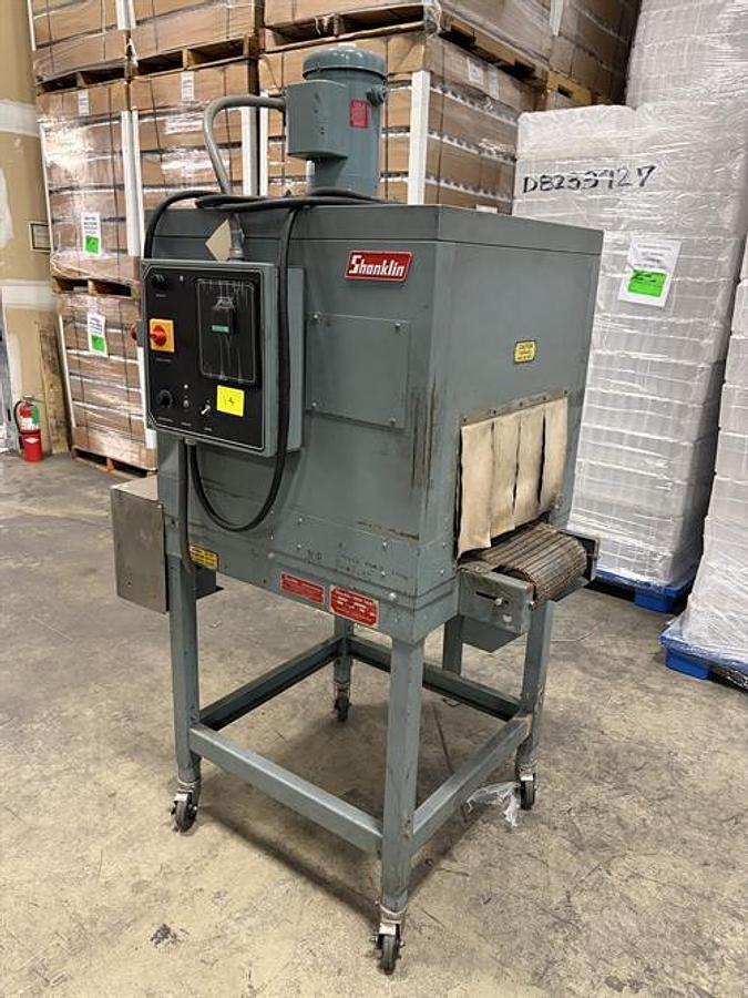 Used Shanklin Model T-6XLC Shrink Tunnel