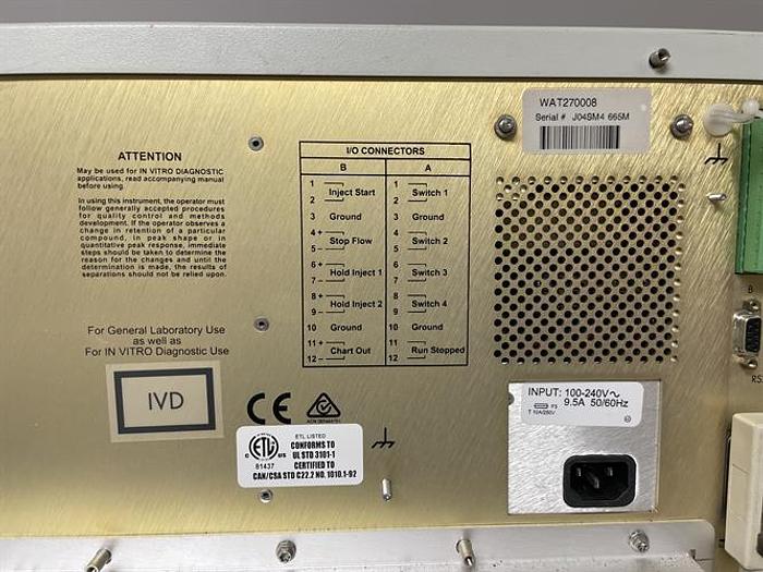 Used (2) Alliance HPLC with 2695 Separations Module and 2996 Photodiode Array Detector with one PC with software