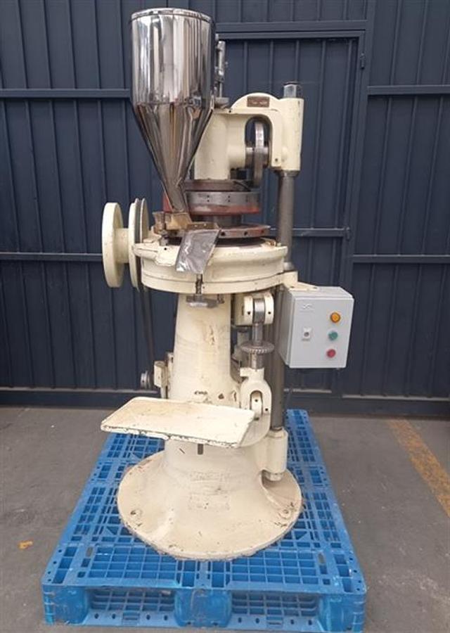Used Manesty model RY 16 station rotary tablet press