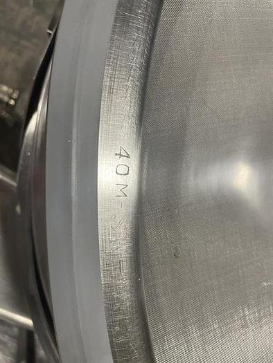 Used Sweco model MX30S666CBINLKP4SDWC 30" diameter stainless steel double deck sifter