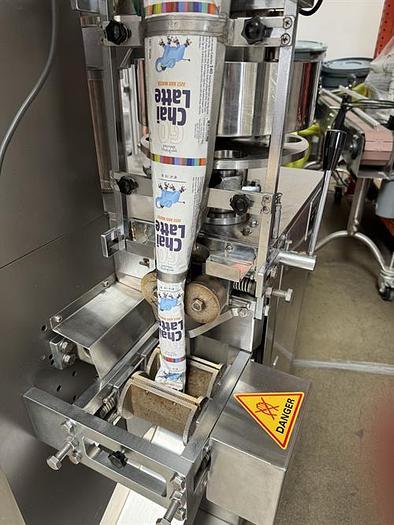 Used Yueh Chyun model CY-II stick pack machine for powders