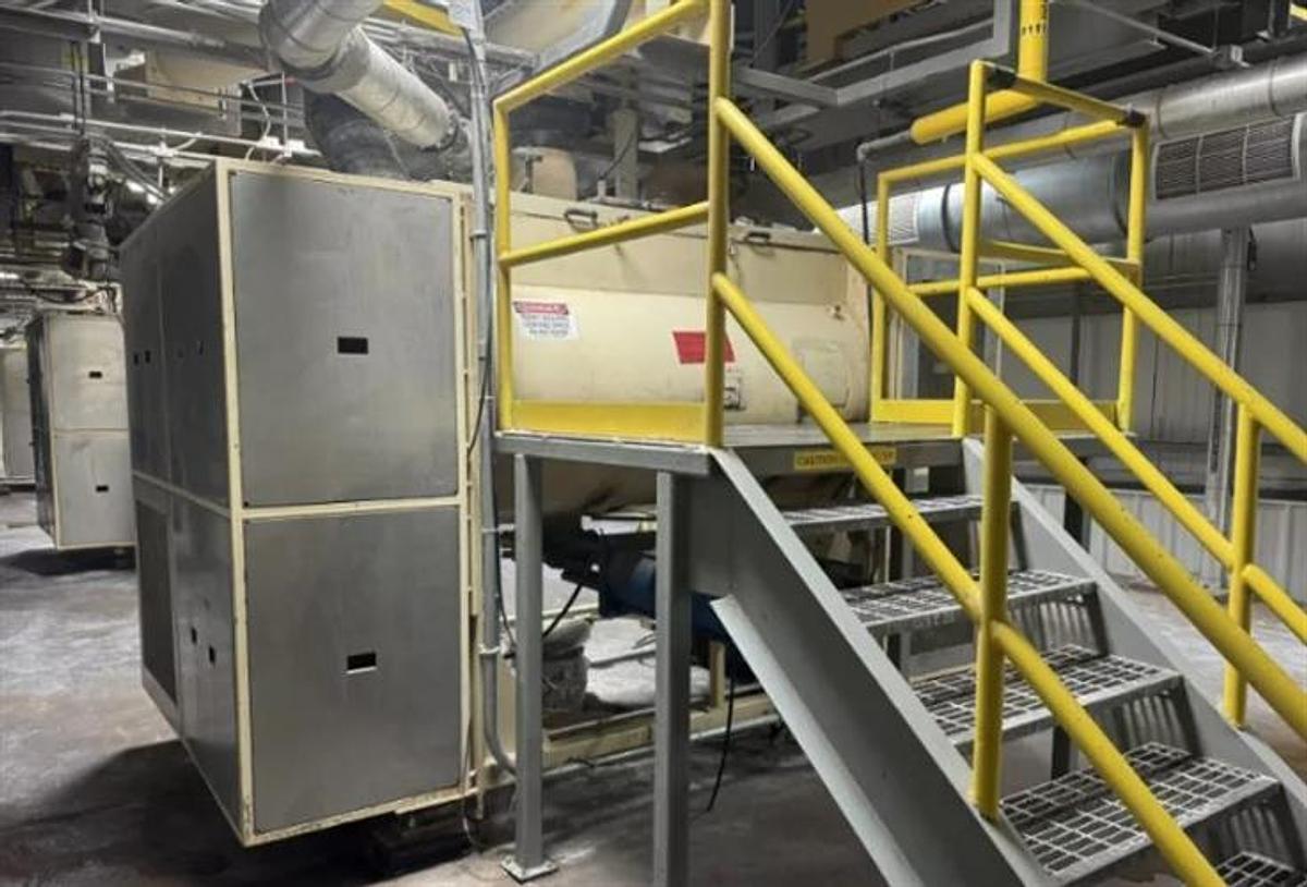 Used Bauermeister 2000-kg Jacketed Chocolate Paste Mixer